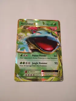 Pokemon Card - Venusaur EX Evolutions 1/108 Holo Rare EX 2016 - Image 1