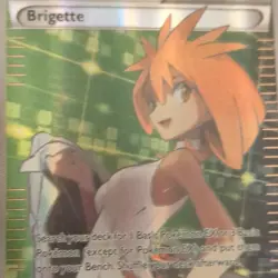 Pokemon TCG Brigette 161/162 BREAKthrough Full Art Ultra Rare Holo - Image 2