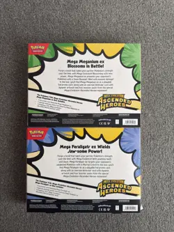 Pokemon Mega Evolution Ascended Heroes Mega Feraligatr & Mega Meganium ex Boxes - Image 2