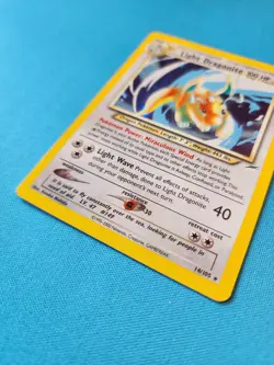 POKEMON LIGHT DRAGONITE 2002 NEO DESTINY UNLIMITED #14 HOLO - Image 2