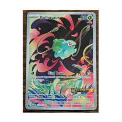 Pokemon STAMPED Bulbasaur 133/132 Me: Mega Evolution Illustration Rare - Image 1