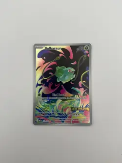 Pokemon Bulbasaur 133/132 Pokemon Mega Evolutions Stamped Promo NM - Image 1