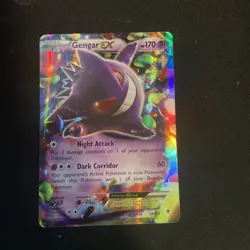 Gengar EX 34/119 XY - Phantom Forces Holo Pokemon TCG NM - Image 1