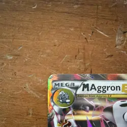 Pokemon TCG M Aggron EX 94/160 XY Primal Clash Ultra Rare Holo Full Art - Image 3