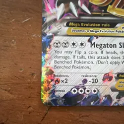Pokemon TCG M Aggron EX 94/160 XY Primal Clash Ultra Rare Holo Full Art - Image 5