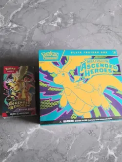 POKEMON MEGA EVOLUTION ASCENDED HEROES ETB AND BOOSTER BUNDLE SEALED BRAND NEW - Image 2