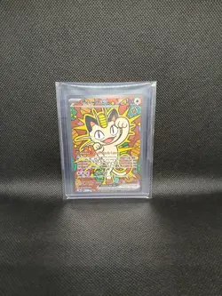 Pokemon TCG Meowth EX 121/088 SIR Perfect Order Mint Condition - Image 1