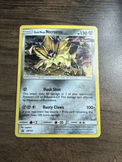 Dusk Mane Necrozma - SM124 Promo Sun & Moon Black Star Promo Pokemon TCG - Image 1