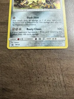 Dusk Mane Necrozma - SM124 Promo Sun & Moon Black Star Promo Pokemon TCG - Image 3