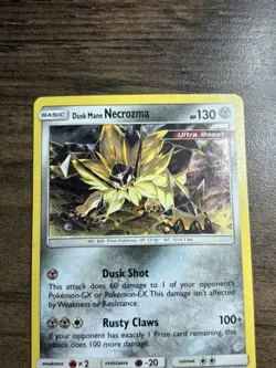 Dusk Mane Necrozma - SM124 Promo Sun & Moon Black Star Promo Pokemon TCG - Image 4