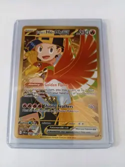 Pokemon TCG Ethan's Ho-Oh ex Hyper Rare Holo Sv10 Destined Rivals 239/182 230 HP - Image 1