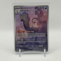 Pokemon TCG Aurorus 092/088 Full Art Illustration Rare Holo Perfect Order - Image 1