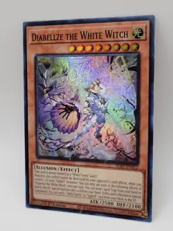 Diabellze the White Witch ALIN-EN012 1st Edition Ultra Rare LP Yu-Gi-Oh - Image 2