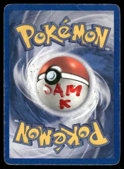 Pokemon Cards Ditto 3/62 Unlimited Holo Fossil WOTC Rare DMG *WRITING ON BACK* - Image 2