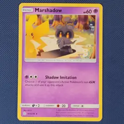 Marshadow 103/236 - Cosmic Eclipse - Rare Pokemon Card - M / NM - Image 1