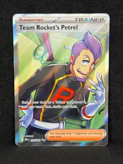 Team Rocket's Petrel 226/182 - Destined Rivals Pokemon Card - NM - Image 1