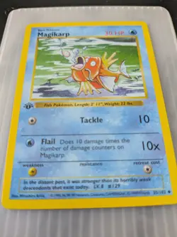 Magicarp 1st Edition Shadowless 35/102 Pokemon Card - Image 2