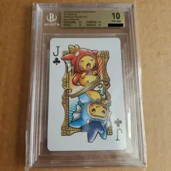 BGS 10 Pikachu Magikarp Gyarados Pokemon Playing Cards Nintendo Japanese 2015 #1 - Image 1