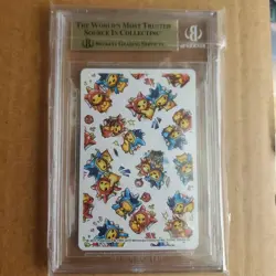 BGS 10 Pikachu Magikarp Gyarados Pokemon Playing Cards Nintendo Japanese 2015 #1 - Image 2