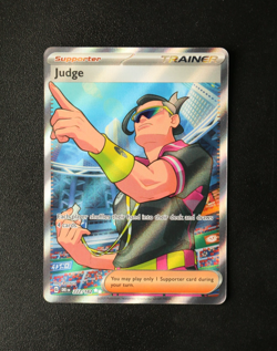 Pokemon Card TCG - Judge 222/182 - Destined Rivals - Ultra Rare - NM ⭐ - Image 1
