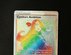 Pokemon Card - Cynthia's Ambition 178/172 - Brilliant Stars - Rainbow Rare - NM⭐ - Image 2