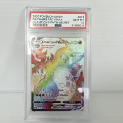 PSA 10 Charizard VMAX 074/073 - Champions Path - Graded Pokemon Card - Image 1