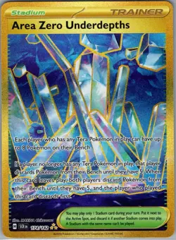 Area Zero Underdepths 174/142 SV07: Stellar Crown - Pokemon Card - NM - Image 1