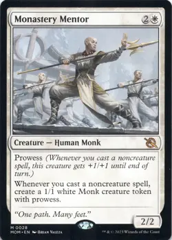 Monastery Mentor - March of the Machine - Magic MTG NM - Image 1