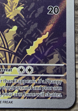 Pokemon TCG Phanpy Illustration Rare Holo Card 205/191 Sv08: Surging Sparks MINT - Image 4