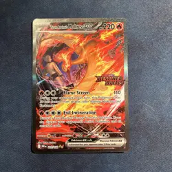 229/182 Team Rocket's Moltres : Destined Rivals Stamped Promo Card : Pokemon TCG - Image 1