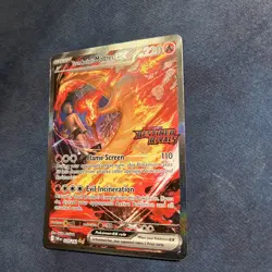 229/182 Team Rocket's Moltres : Destined Rivals Stamped Promo Card : Pokemon TCG - Image 3