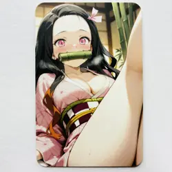 [Buy 2+ Free Ship]Waifu Sexy Doujin Hentai Dual Sided Lewd Anime Goddess Card - Image 1