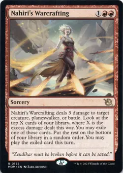 Nahiri's Warcrafting - March of the Machine - Magic MTG NM - Image 1