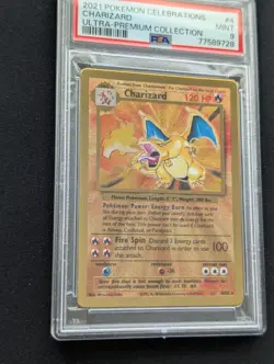 Charizard 4/102 METAL - PSA 9 - Celebrations Graded Pokemon Card - Image 4