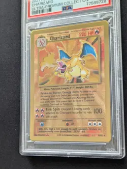 Charizard 4/102 METAL - PSA 9 - Celebrations Graded Pokemon Card - Image 5