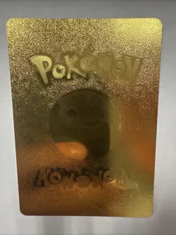 Charizard VMAX Rainbow Gold Metal Card Collectible.. Great Gift - Image 2