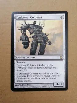Darksteel Colossus [ Excellent ] Like His Excellency Treize Kushrenada - Image 1