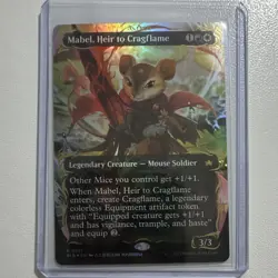 Magic: The Gathering Mabel, Heir to Cragflame Legendary Creature Foil Rare - Image 1