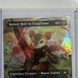 Magic: The Gathering Mabel, Heir to Cragflame Legendary Creature Foil Rare - Image 3