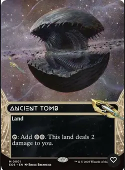 Ancient Tomb (Borderless) 001 - Edge of Eternities: Stellar Sights (EOS) NM - Image 1
