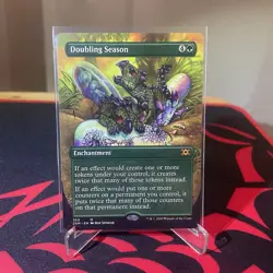 MTG Doubling Season Double Masters #350 Borderless Mythic - Image 1