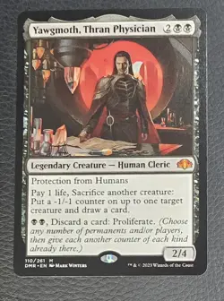 Yawgmoth, Thran Physician Dominaria Remastered Regular MTG NM Magic Card - Image 1