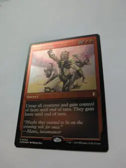 MTG - Insurrection - FOIL ETCHED - Sorcery - CMM # 542 - Mythic - Image 2