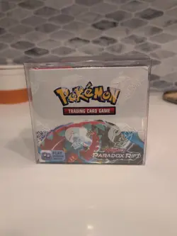 Pokemon Scarlet and Violet Paradox Rift Sealed Booster Box with Case - Image 1