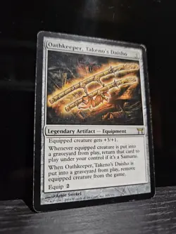 MTG Oathkeeper, Takeno's Daisho - Champions of Kamigawa Moderately Played/Reg - Image 1