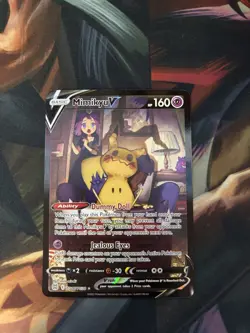 Mimikyu V TG16/TG30 Holo V Rare Brilliant Stars Trainer Gallery Pokemon NM - Image 1