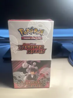 Pokemon TCG S&V Destined Rivals Half Booster Box 18 Packs - Image 1