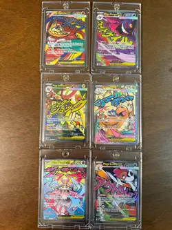 Pokemon AH Mega Attack Rare Lot of 6 Mega Gengar EX, Mega Dragonite ex... etc - Image 2