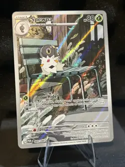 Pokemon TCG Spewpa 089/088 Illustration Rare Perfect Order *Near Mint* - Image 1