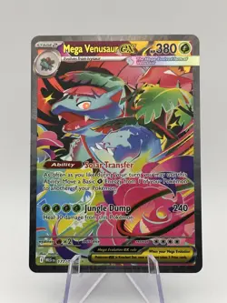 Pokemon TCG Mega Venusaur EX 177/132 SIR Mega Evolutions NM - Image 1